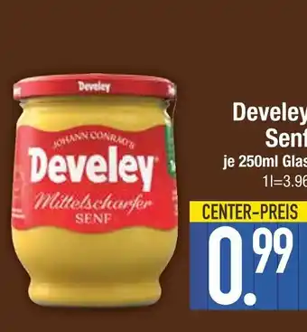 Edeka Develey mittelscharfer senf Angebot