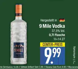 Edeka 9 mile vodka Angebot