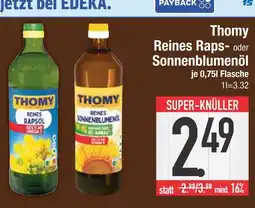 Edeka Thomy reines rapsöl Angebot