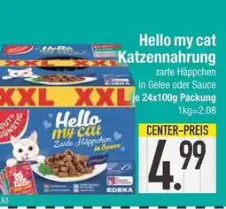 Edeka Hello my cat katzennahrung Angebot