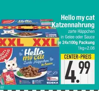 Edeka Hello my cat katzennahrung Angebot