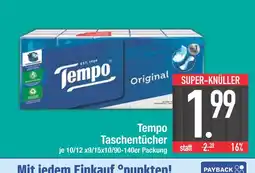 Edeka Tempo taschentücher Angebot