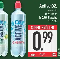 Edeka Active o2 bio apfel Angebot