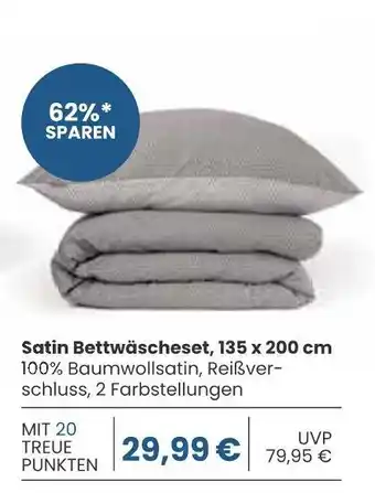 Edeka Satin bettwäscheset Angebot