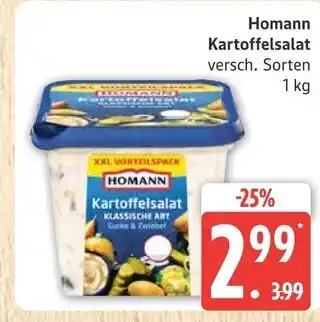 Marktkauf Homann kartoffelsalat Angebot