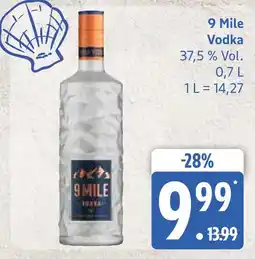 Marktkauf 9 mile vodka Angebot