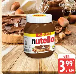 Marktkauf Nutella brotaufstrich Angebot
