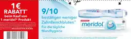 Edeka Meridol 1 € rabatt Angebot