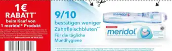Edeka Meridol 1 € rabatt Angebot