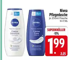 Edeka Nivea creme sensitive pflegedusche Angebot