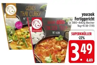 Edeka Youcook gelbes thai curry Angebot