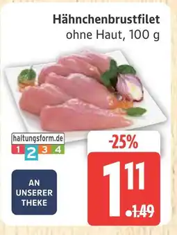 Marktkauf Hähnchenbrustfilet ohne haut Angebot