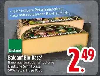 Edeka Bioland baldauf bio-käse bauergarten Angebot