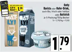 Edeka Oatly barista Angebot