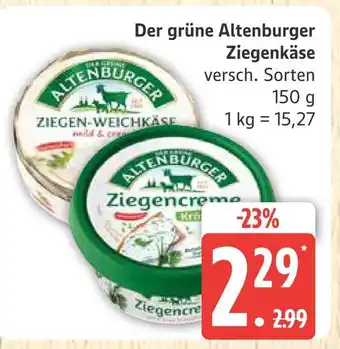 Marktkauf Altenburger der grüne altenburger ziegenkäse Angebot