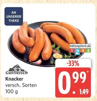 Marktkauf Gutfleisch knacker Angebot