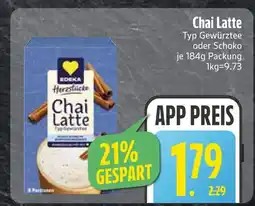 Edeka Edeka chai latte typ gewürztee Angebot