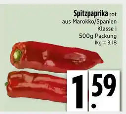Edeka Spitzpaprika rot Angebot