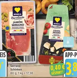 Marktkauf Edeka herzstücke serrano-schinken Angebot