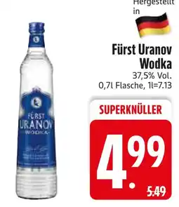 Edeka Fürst uranov wodka Angebot