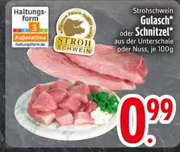 Edeka Strohschwein gulasch Angebot