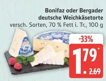 Marktkauf Bonifaz deutsche weichkäsetorte Angebot