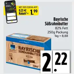 Edeka Edeka bayrische süßrahmbutter Angebot
