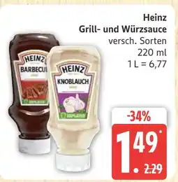 Marktkauf Heinz grill- und würzsauce barbecue Angebot