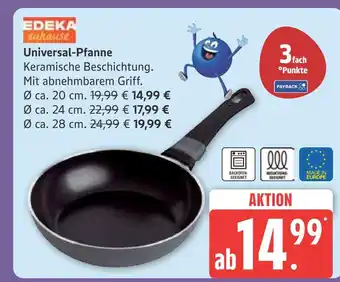 Marktkauf Edeka zuhause universal-pfanne ø ca. 20 cm Angebot