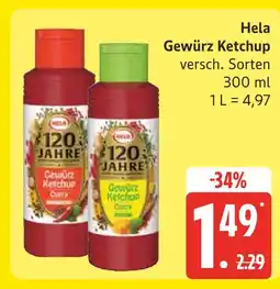 Marktkauf Hela gewürz ketchup curry Angebot
