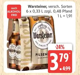 Marktkauf Warsteiner warsteiner, versch. sorten Angebot