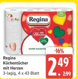 Marktkauf Regina küchentücher mit herzen Angebot