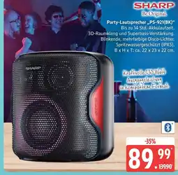 Marktkauf Sharp party-lautsprecher ps-921(bk) Angebot