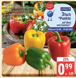 Marktkauf Paprika Angebot