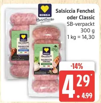 Marktkauf Edeka salsiccia fenchel Angebot