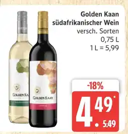 Marktkauf Golden kaan südafrikanischer weißwein Angebot