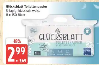 Marktkauf Glücksblatt toilettenpapier Angebot