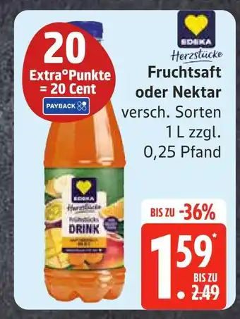 Edeka Edka herzstücke fruchtsaft Angebot