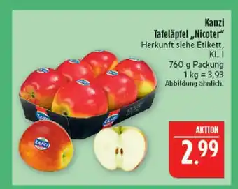 Marktkauf Kanzi tafeläpfel nicoter Angebot