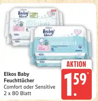 Marktkauf Elkos baby feuchttücher comfort Angebot