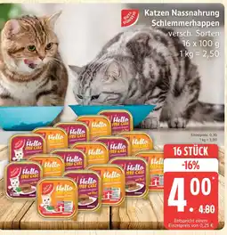 Marktkauf Edeka hello my cat schlemmersorte Angebot