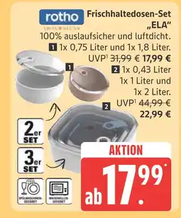 Marktkauf Rotho frischhaltedosen-set 'ela' Angebot