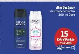 diska Elkos elkos deo spray fresh Angebot