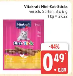 Marktkauf Vitakraft mini-cat-sticks Angebot