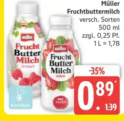 Marktkauf Müller fruchtbuttermilch Angebot