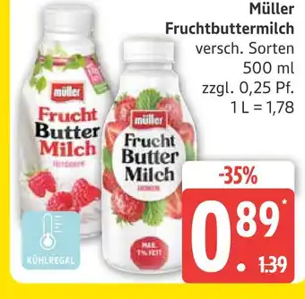 Marktkauf Müller fruchtbuttermilch Angebot