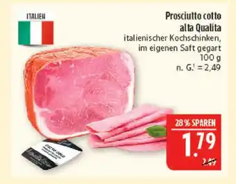 Marktkauf Prosciutto cotto alta qualita Angebot
