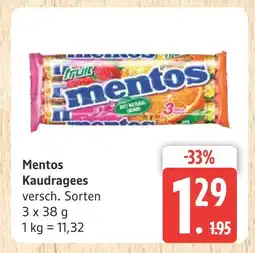 Marktkauf Mentos kaudragees Angebot