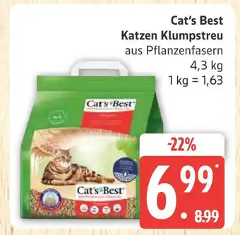 Marktkauf Cat's best katzen klumpstreu Angebot