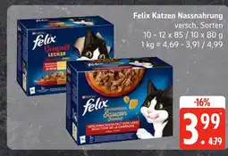 Edeka Felix katzen nassnahrung Angebot